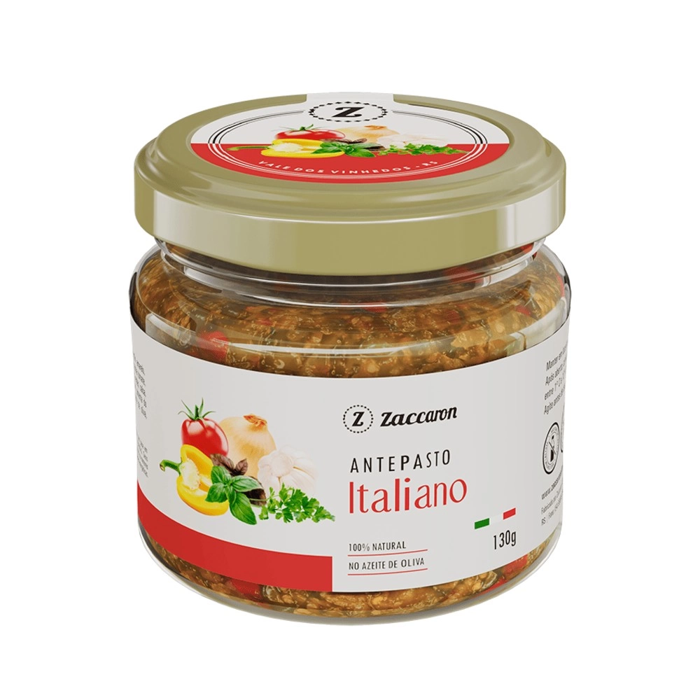 ANTEPASTO ITALIANO ZACCARON 130GR
