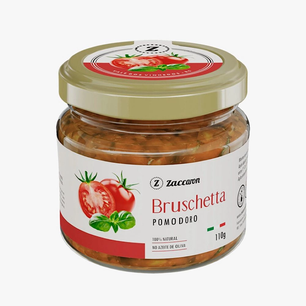 BRUSCHETTA TRADICIONAL  ZACCARON 110G