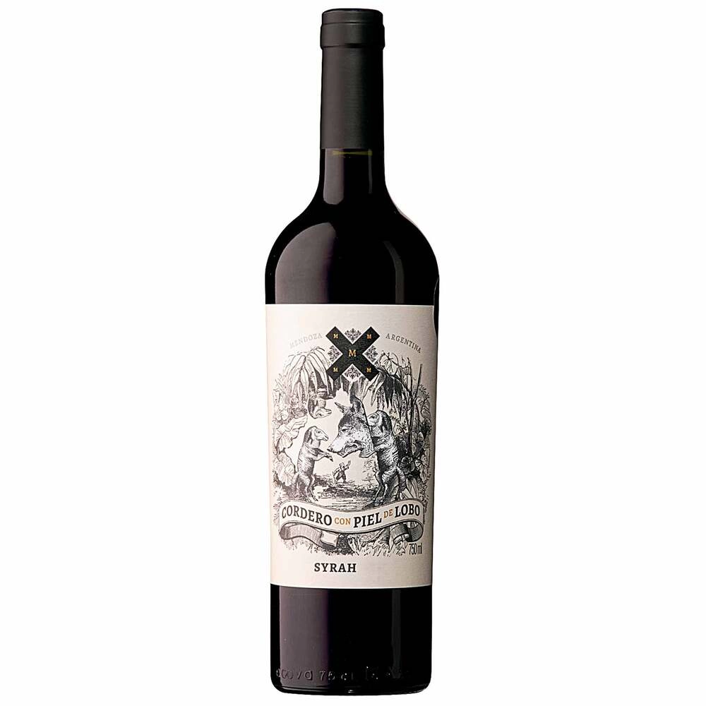 VINHO CORDERO CON PIEL DE LOBO SYRAH 750 ML
