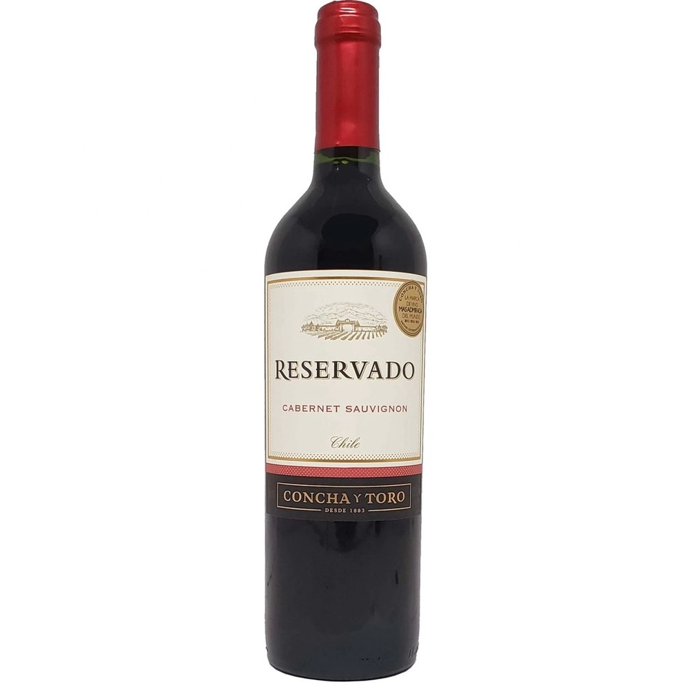 VINHO RESERVADO CABERNET SAUVIGNON CONCHA Y TORO- 750 ML
