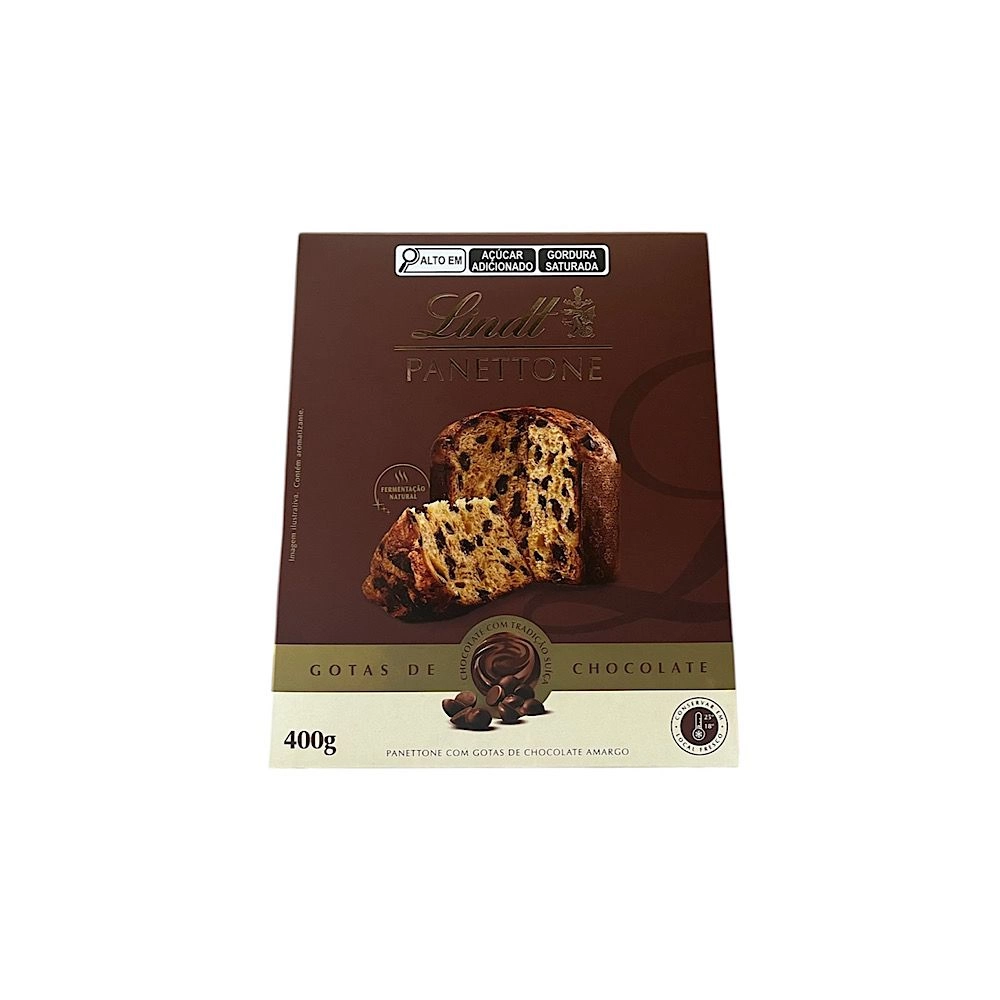 PANETONE LINDT GOTAS CHOCOLATE 400G