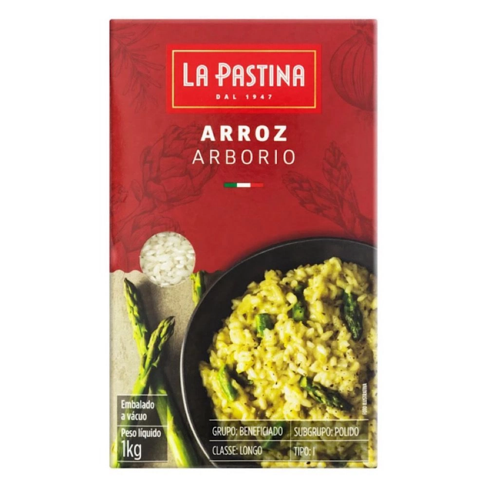 ARROZ IT LA PASTINA ARBORIO 1KG